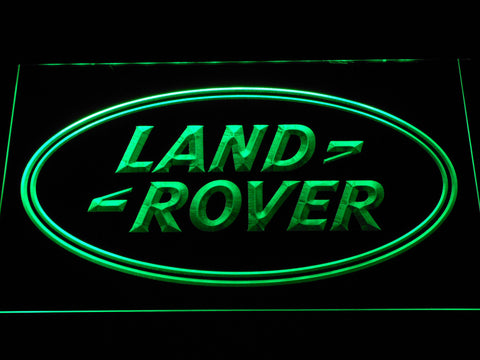 FREE Land Rover LED Sign - Green - TheLedHeroes