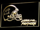 FREE Carolina Panthers (3) LED Sign - Yellow - TheLedHeroes