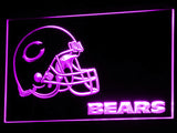 Chicago Bears (3) LED Sign - Purple - TheLedHeroes