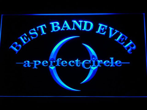 A Perfect Circle Best Band Ever LED Neon Sign Electrical - Blue - TheLedHeroes