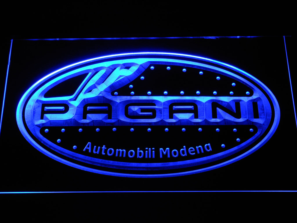 Pagani LED Neon Sign USB - Blue - TheLedHeroes