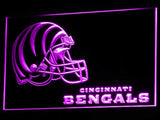 Cincinnati Bengals (3) LED Neon Sign Electrical - Purple - TheLedHeroes