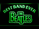 The Beatles Best Band Ever LED Neon Sign USB - Green - TheLedHeroes