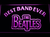 The Beatles Best Band Ever LED Neon Sign Electrical - Purple - TheLedHeroes