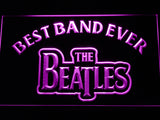 FREE The Beatles Best Band Ever LED Sign - Purple - TheLedHeroes