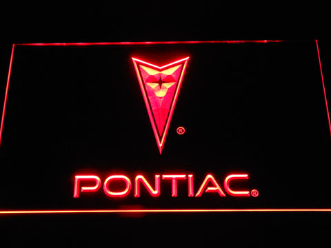 FREE Pontiac LED Sign - Red - TheLedHeroes