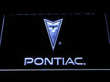 Pontiac LED Neon Sign USB - White - TheLedHeroes