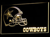 Dallas Cowboys (4) LED Sign - Yellow - TheLedHeroes