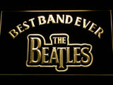 The Beatles Best Band Ever LED Neon Sign USB - Yellow - TheLedHeroes