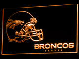 Denver Broncos (3) LED Sign - Orange - TheLedHeroes