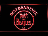 The Beatles Best Band Ever (2) LED Neon Sign Electrical - Red - TheLedHeroes