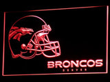 Denver Broncos (3) LED Sign - Red - TheLedHeroes