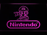 Nintendo Mario 3 LED Neon Sign Electrical - Purple - TheLedHeroes