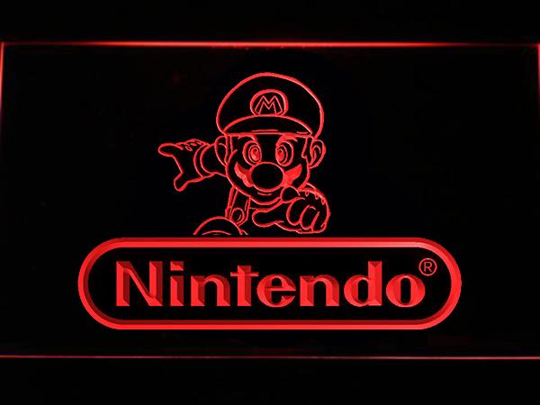 Nintendo Mario 3 LED Neon Sign Electrical - Red - TheLedHeroes