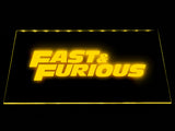 FREE Fast and Furious LED Sign - Yellow - TheLedHeroes