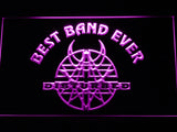 FREE Disturbed Best Band Ever LED Sign - Purple - TheLedHeroes