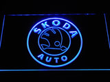 Skoda LED Neon Sign USB - Blue - TheLedHeroes