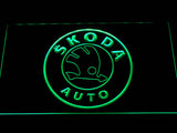 FREE Skoda LED Sign - Green - TheLedHeroes