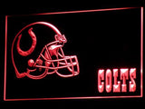 Indianapolis Colts (4) LED Neon Sign USB - Red - TheLedHeroes