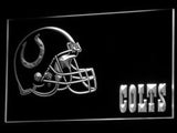 Indianapolis Colts (4) LED Neon Sign Electrical - White - TheLedHeroes