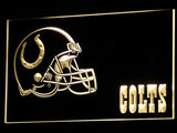 FREE Indianapolis Colts (4) LED Sign - Yellow - TheLedHeroes