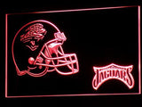 Jacksonville Jaguars (2) LED Neon Sign Electrical - Red - TheLedHeroes
