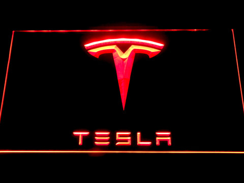 FREE Tesla LED Sign - Red - TheLedHeroes