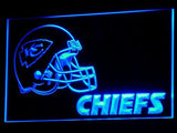 Kansas City Chiefs (1) LED Neon Sign Electrical - Blue - TheLedHeroes