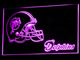 FREE Miami Dolphins (3) LED Sign - Purple - TheLedHeroes