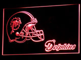 FREE Miami Dolphins (3) LED Sign - Red - TheLedHeroes