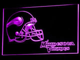 Minnesota Vikings (2) LED Neon Sign Electrical - Purple - TheLedHeroes