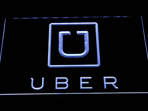 FREE Uber LED Sign - White - TheLedHeroes
