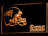 FREE New England Patriots (2) LED Sign - Orange - TheLedHeroes