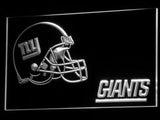 New York Giants (3) LED Neon Sign USB - White - TheLedHeroes