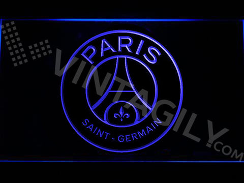 Paris Saint Germain LED Sign - Red - TheLedHeroes