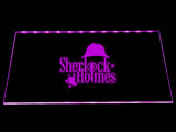 FREE Sherlock Holmes (2) LED Sign - Purple - TheLedHeroes