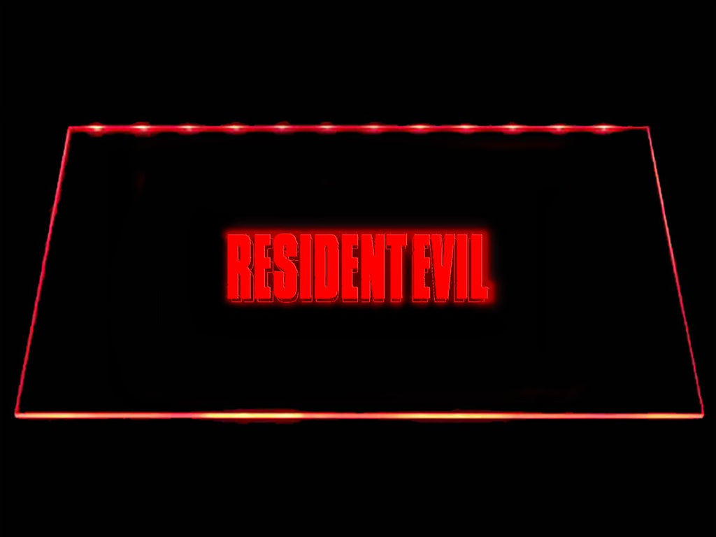 Resident Evil (2) LED Neon Sign USB - Red - TheLedHeroes