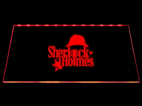 FREE Sherlock Holmes (2) LED Sign - Red - TheLedHeroes