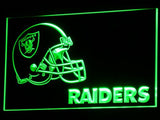 FREE Oakland Raiders (2) LED Sign - Green - TheLedHeroes