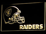 Oakland Raiders (2) LED Sign - Yellow - TheLedHeroes