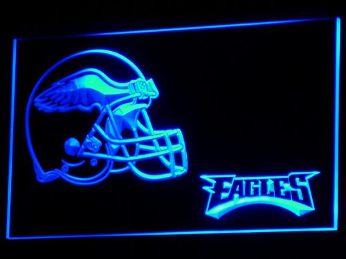 Philadelphia Eagles (3) LED Sign - Blue - TheLedHeroes