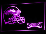 Philadelphia Eagles (3) LED Sign - Purple - TheLedHeroes
