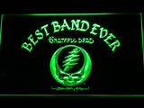 FREE Grateful Dead Best Band Ever LED Sign - Green - TheLedHeroes