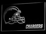 San Diego Chargers (3) LED Neon Sign Electrical - White - TheLedHeroes