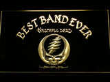 FREE Grateful Dead Best Band Ever LED Sign - Yellow - TheLedHeroes