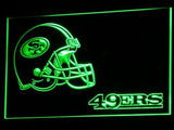 San Francisco 49ers (2) LED Neon Sign USB - Green - TheLedHeroes