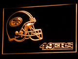 San Francisco 49ers (2) LED Neon Sign Electrical - Orange - TheLedHeroes