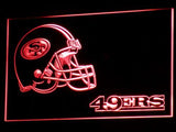 San Francisco 49ers (2) LED Neon Sign USB - Red - TheLedHeroes