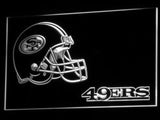 San Francisco 49ers (2) LED Neon Sign Electrical - White - TheLedHeroes