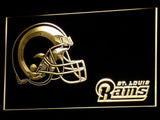 Saint Louis Rams (3) LED Neon Sign Electrical - Yellow - TheLedHeroes